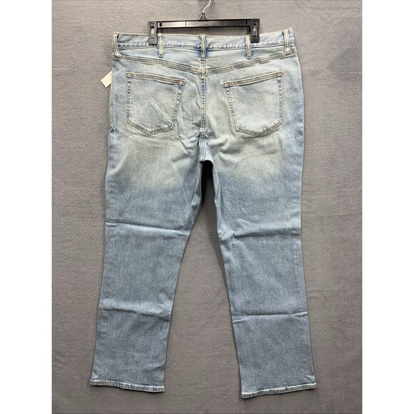 Old Navy Mens Denim Jeans Men's Straight Distressed Blue Size 38X30 - Picture 3 of 16